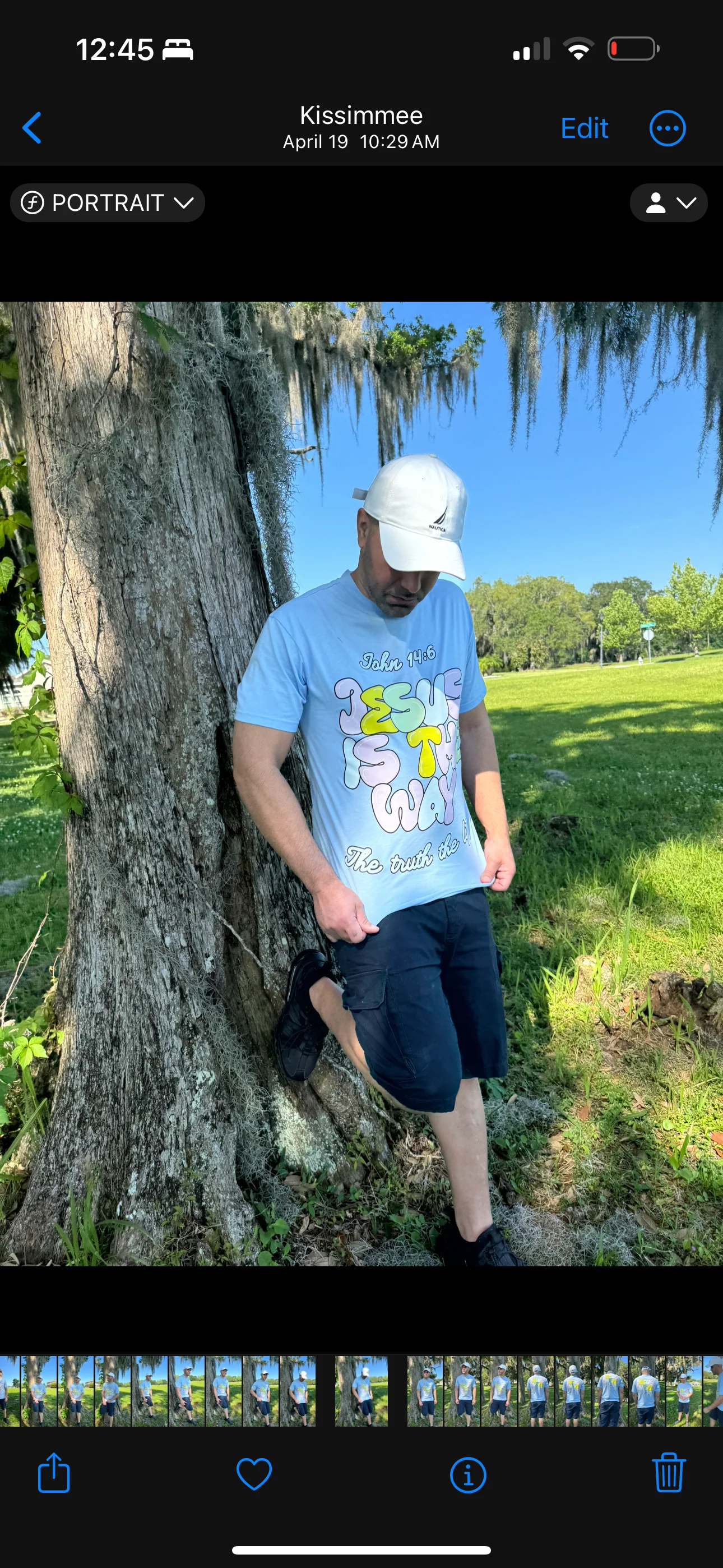 Blue Jesus Is The Way Unisex T-Shirt - Image 7