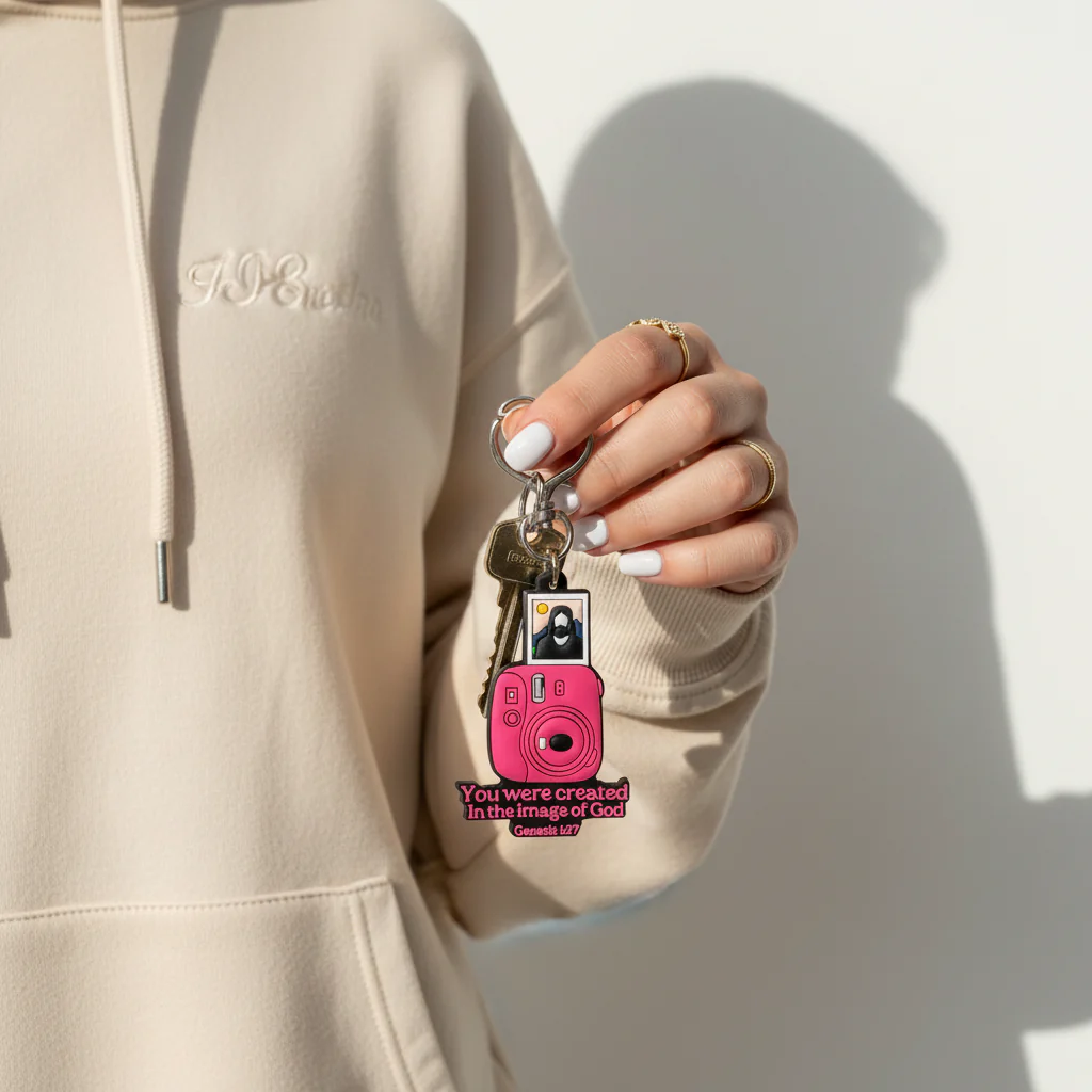 Created In The Image Of God Keychain - Image 3
