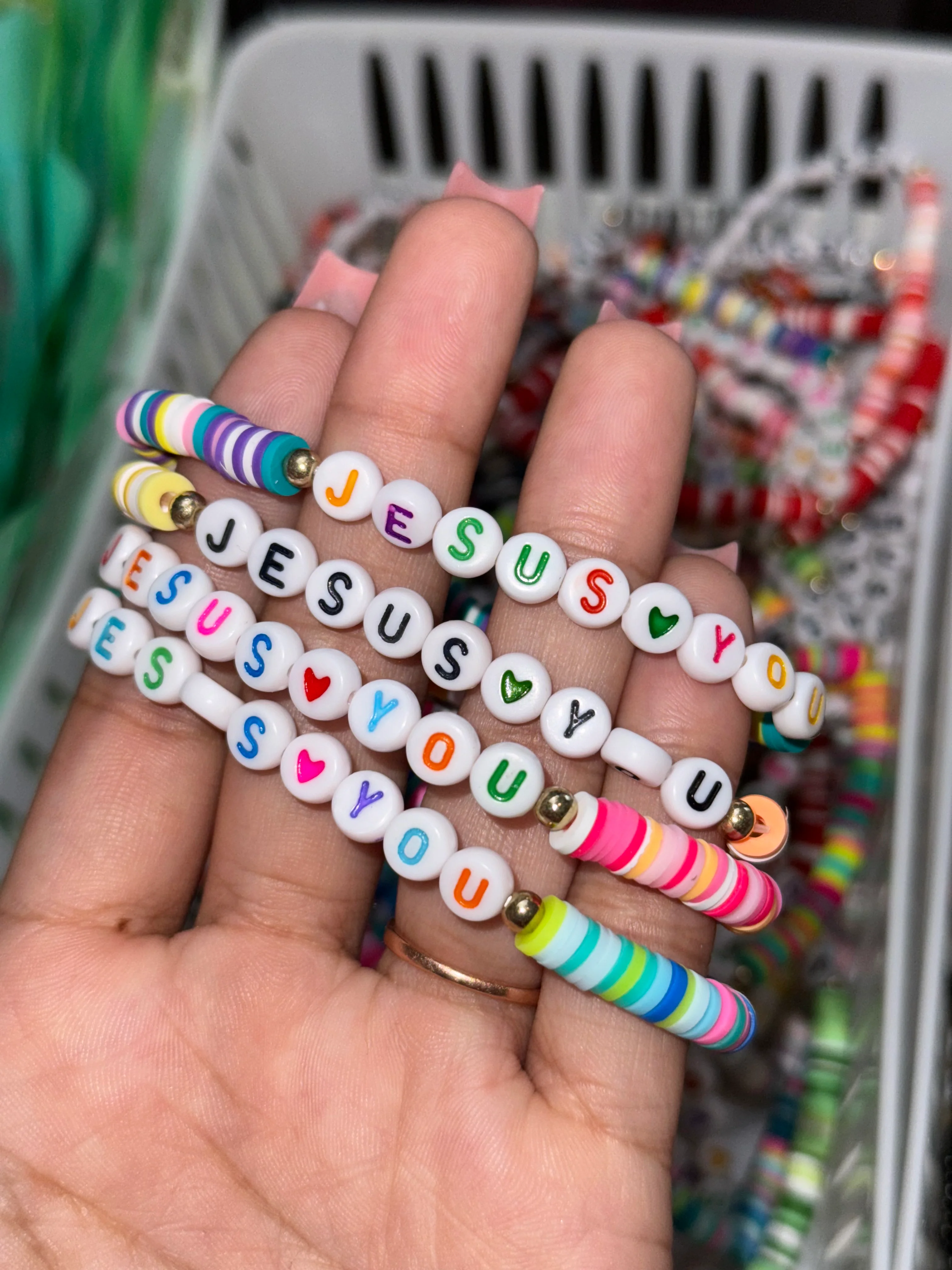 Jesus Loves You Bracelets - Image 3